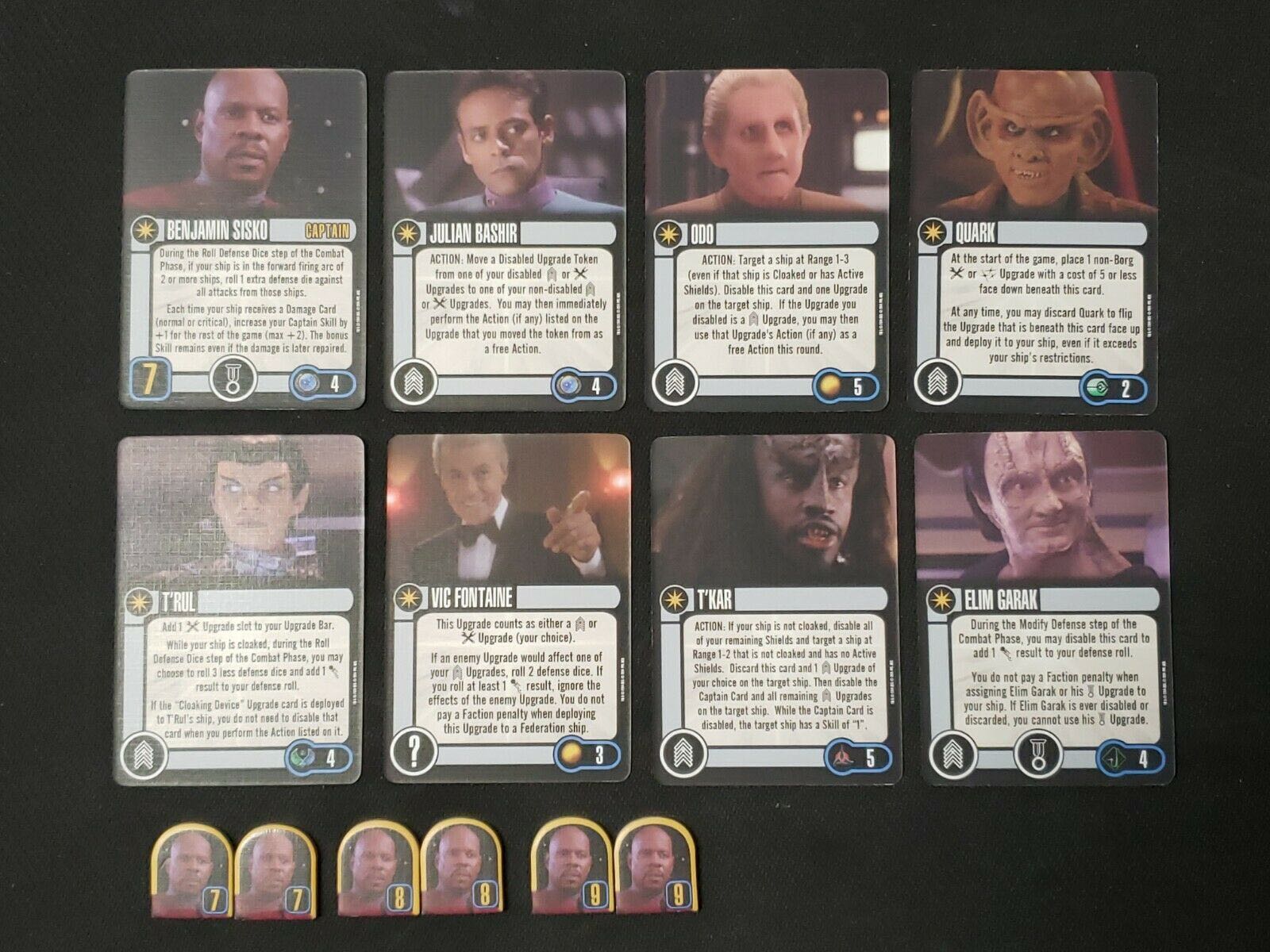 Star Trek Attack Wing Cloaked Ship Pack (used)  board game collectible - Main Image 2