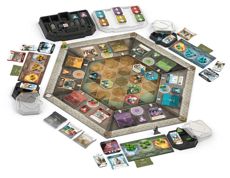 Exit The Game: The Cursed Labyrinth  (1-4) board game collectible [Barcode 814743015951] - Main Image 2