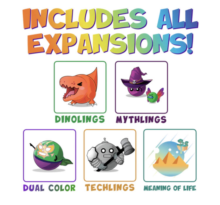 Doomlings: Black Box Edition  (2-6) board game collectible [Barcode 850032125017] - Main Image 3