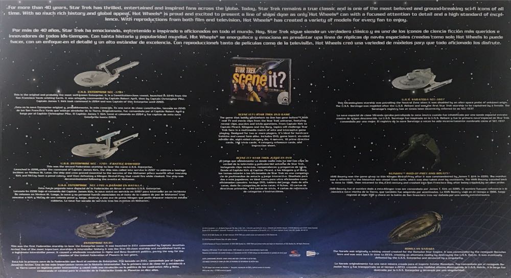 Star Trek Scene It? Ultimate Fan Pack The Dvd Game  board game collectible [Barcode 027084917475] - Main Image 2