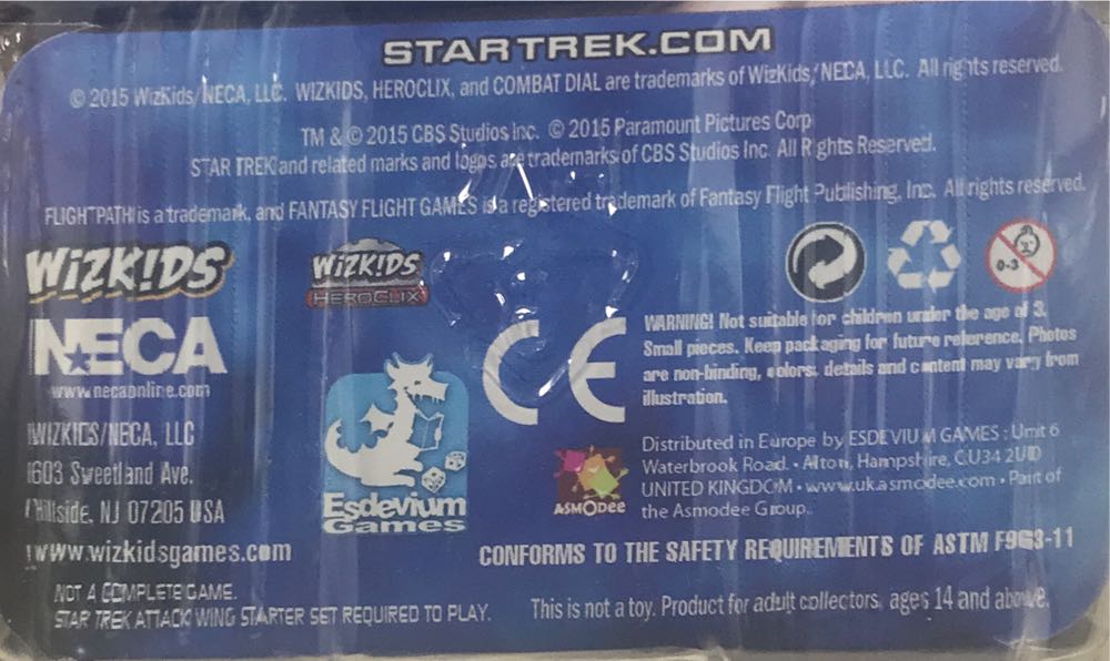 Star Trek Attack Wing Robinson  board game collectible [Barcode 634482720202] - Main Image 3