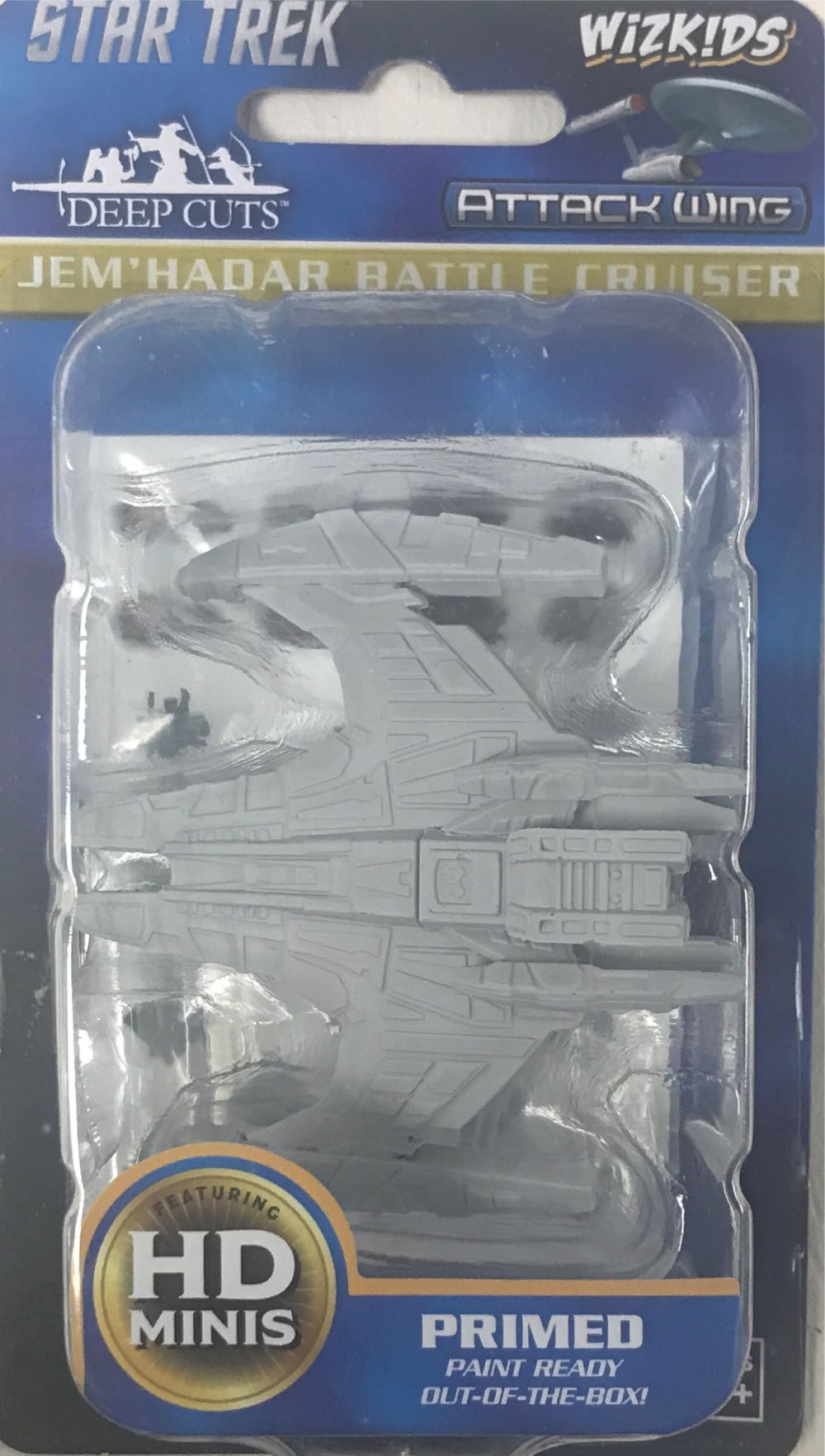 Star Trek Attack Wing Jem’Hardar Battle Cruiser Primed  board game collectible [Barcode 634482735800] - Main Image 1
