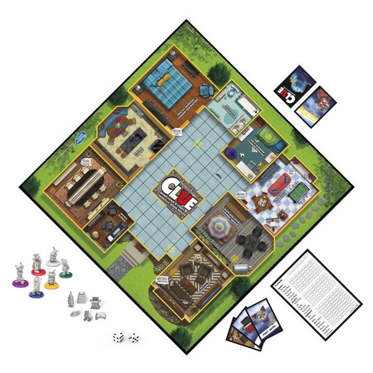 Clue Special: CLUE® SOMETHING’S FISHY Pet Edition  (2-6) board game collectible [Barcode 630509947126] - Main Image 3