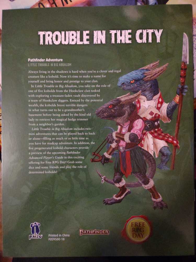 Little Trouble In Big Absalom  board game collectible - Main Image 2