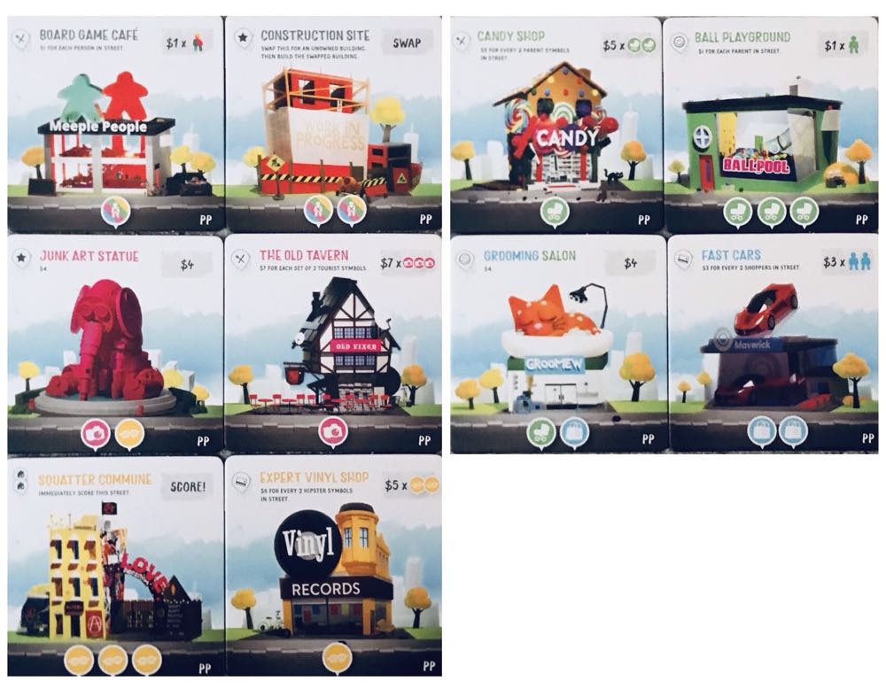 Streets: Kickstarter Promo Pack  (1-5) board game collectible - Main Image 3