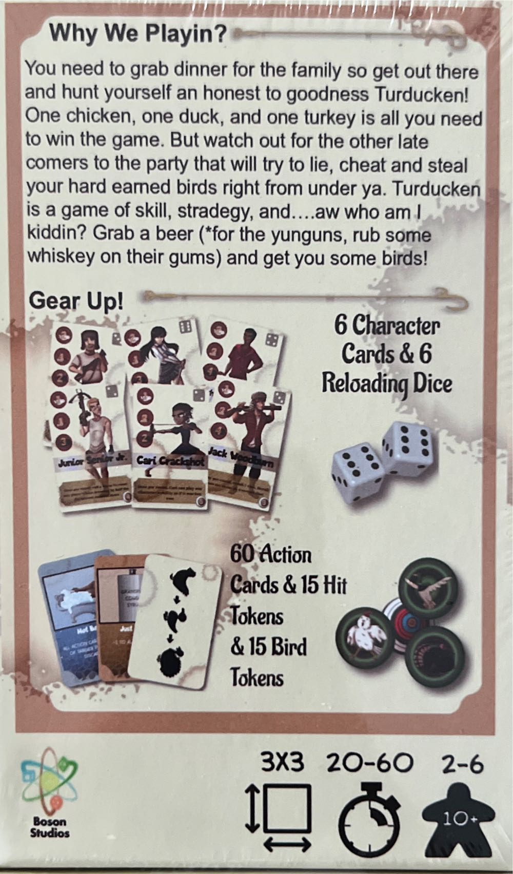 Turducken  (2-6) board game collectible [Barcode 860005078400] - Main Image 2