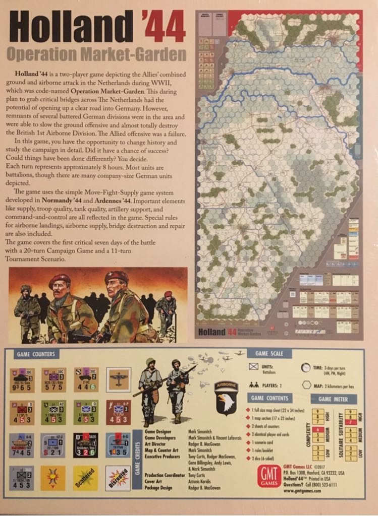 Holland ‘44: Operation Market Garden  (2) board game collectible [Barcode 817054011384] - Main Image 2