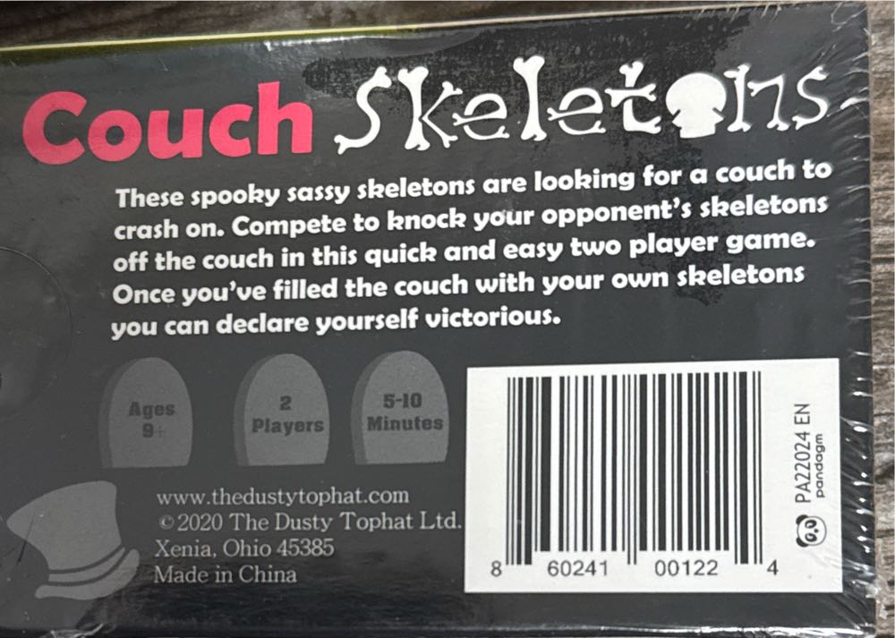 Couch Skeletons  (2) board game collectible [Barcode 860241001224] - Main Image 3