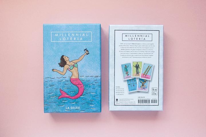 Millennial Loteria  (2-10) board game collectible - Main Image 2
