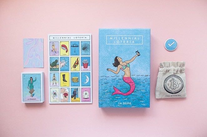 Millennial Loteria  (2-10) board game collectible - Main Image 3