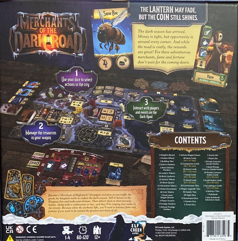 Merchants Of The Dark Road  (1-4) board game collectible [Barcode 787790035985] - Main Image 2
