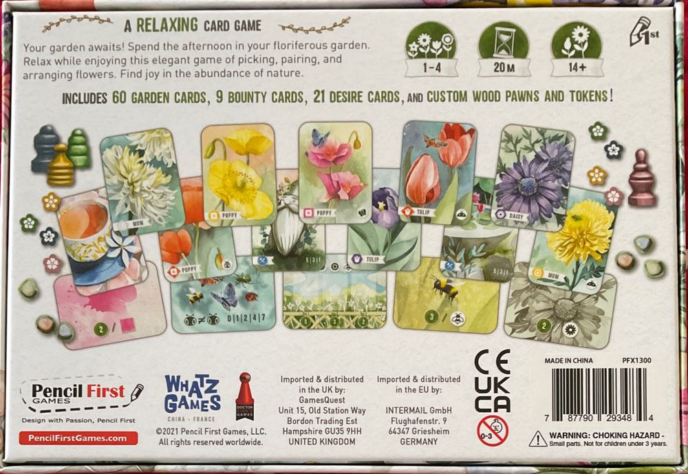 Floriferous  (1-4) board game collectible [Barcode 787790293484] - Main Image 2