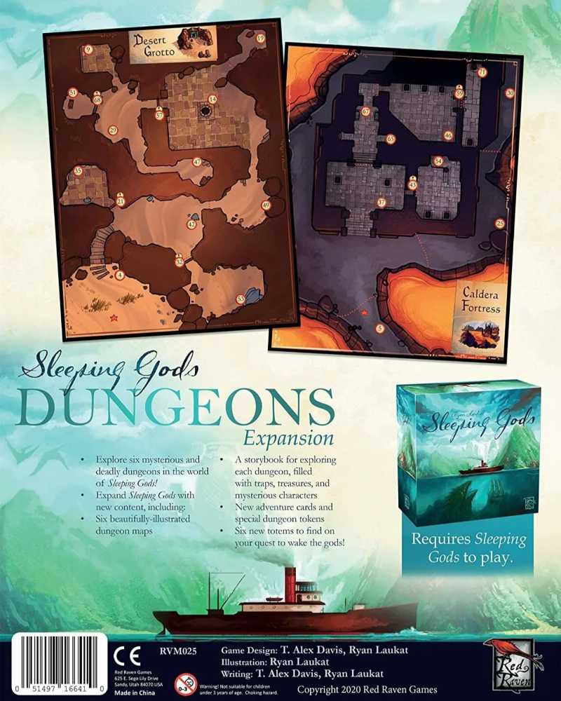 Sleeping Gods: Dungeons (Ext)  (2) board game collectible [Barcode 051497166410] - Main Image 2