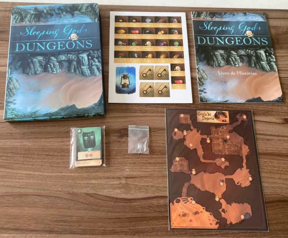 Sleeping Gods: Dungeons (Ext)  (2) board game collectible [Barcode 051497166410] - Main Image 3
