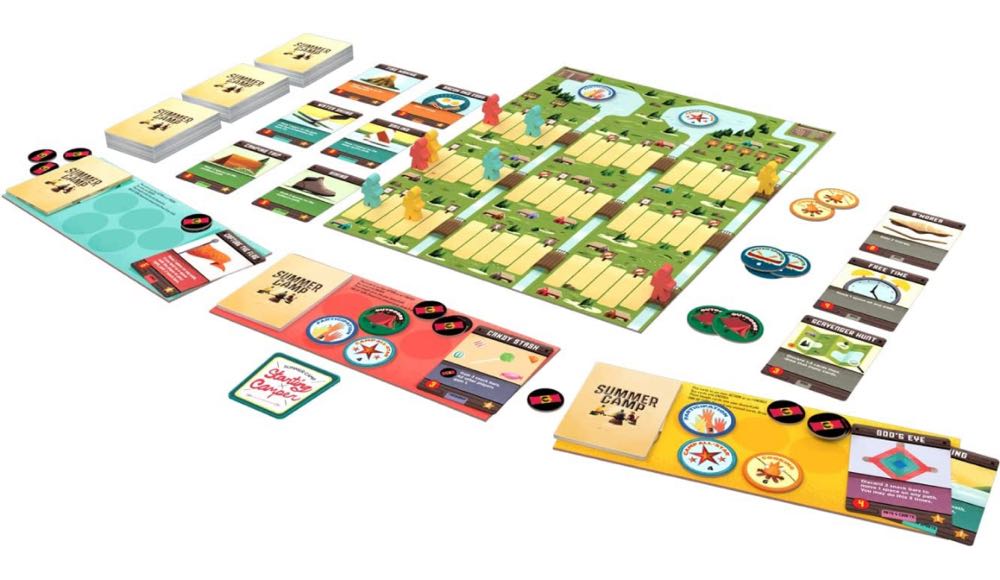 Summer Camp  (2-4) board game collectible [Barcode 079346002856] - Main Image 3