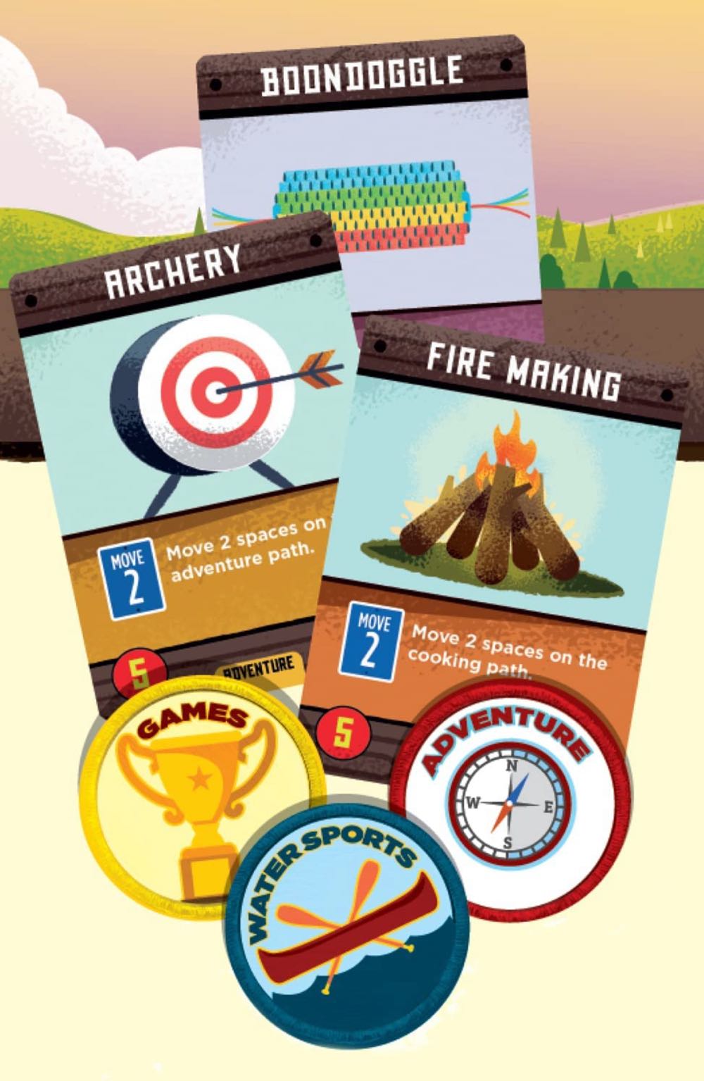 Summer Camp  (2-4) board game collectible [Barcode 079346002856] - Main Image 4
