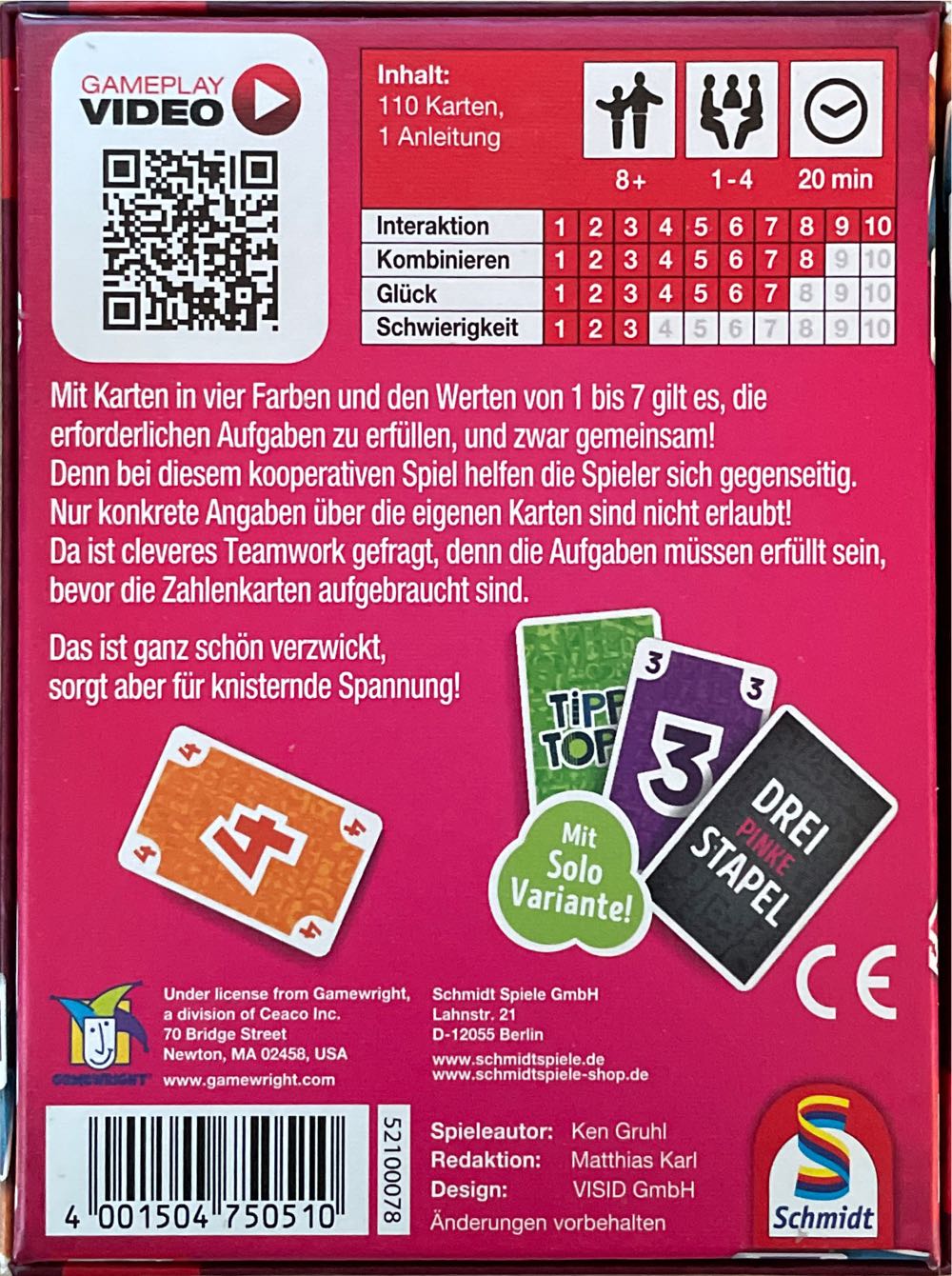 Tippi Toppi  (1-4) board game collectible [Barcode 4001504750510] - Main Image 3