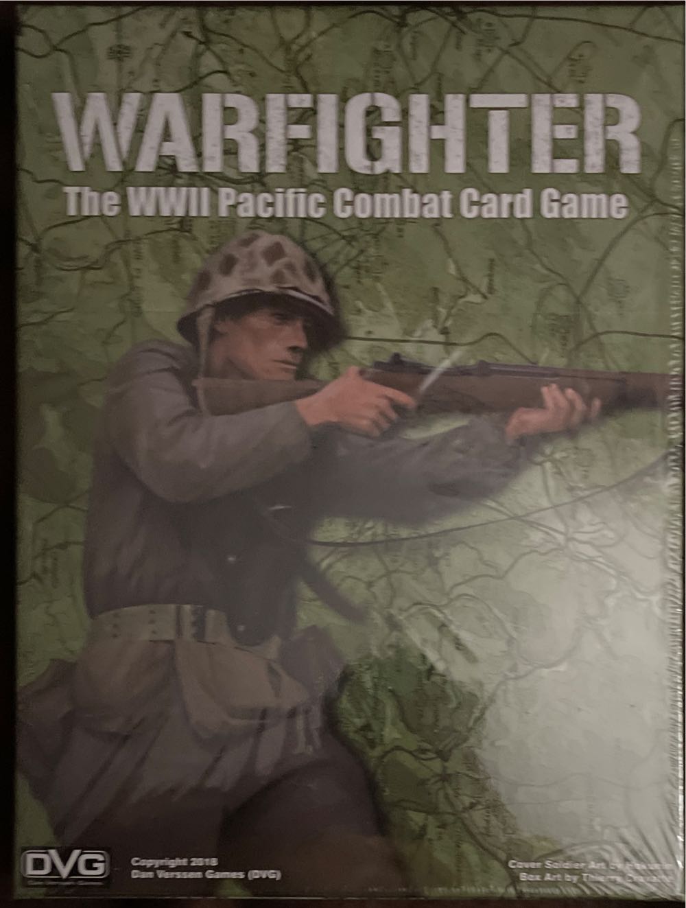 Warfighter: WWII Pacific Combat Card Game  (1-6) board game collectible [Barcode 810003560018] - Main Image 1