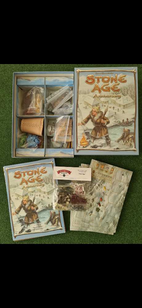 Stone Age - 10th Anniversary  (2-4) board game collectible - Main Image 3