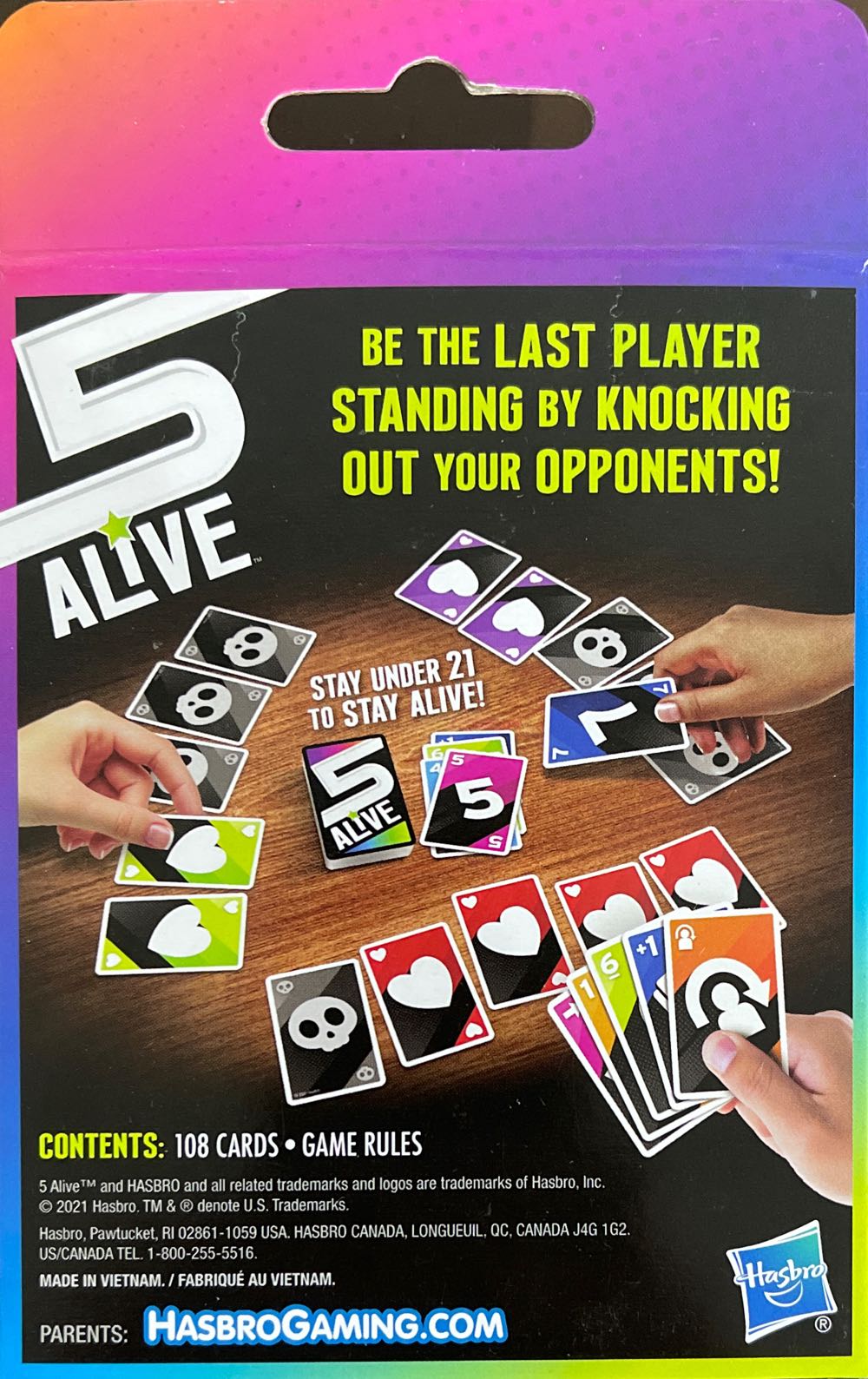 5 Alive  (2-10) board game collectible [Barcode 195166164267] - Main Image 2