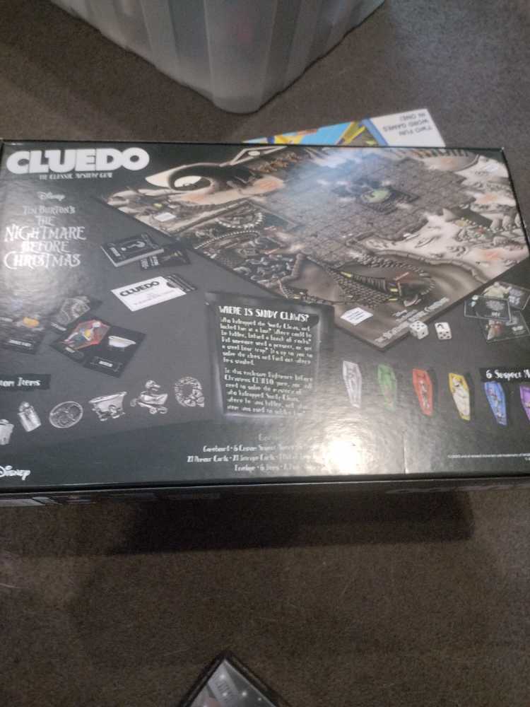 The Nightmare Before Christmas  board game collectible [Barcode 5036905041058] - Main Image 2