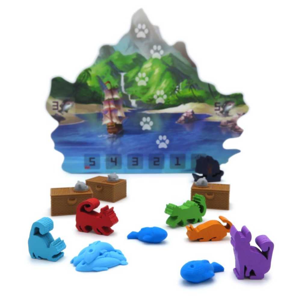 The Isle Of Cats  (Standard: 1-4 players, Family: 2-4) board game collectible [Barcode 5060716750229] - Main Image 3