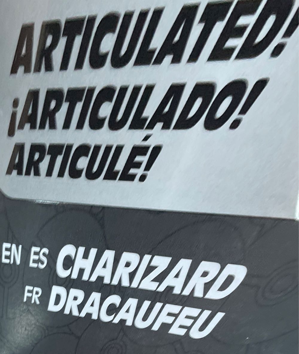 Pokemon Select Series 1 By Jazwares Articulated 6” Charizard Figure  board game collectible [Barcode 728192536991] - Main Image 4