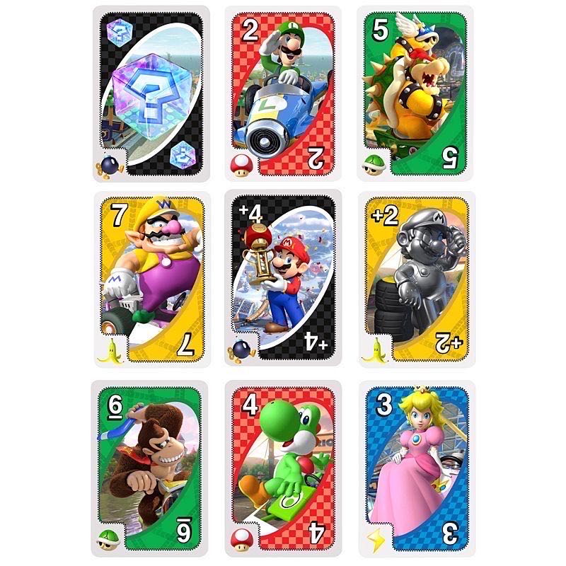 UNO® • Mario Kart  (2-10) board game collectible [Barcode 765940235515] - Main Image 3