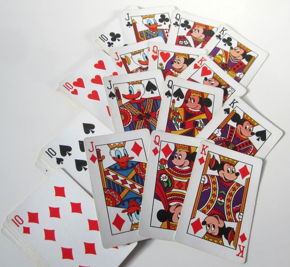 Playing Cards • Mickey Mouse  board game collectible - Main Image 2