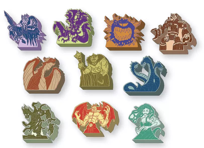 Tiny epic dungeon: Boss Meeples  (1-4) board game collectible [Barcode 728028493337] - Main Image 2