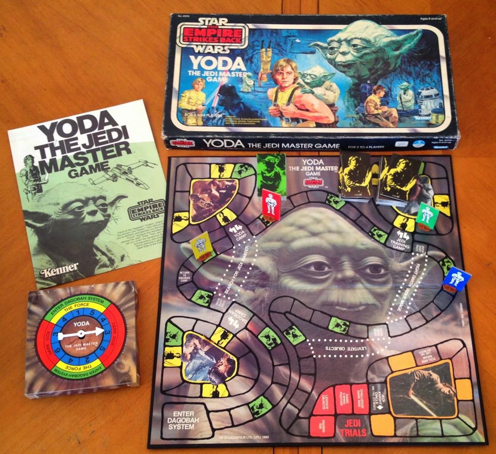 Star Wars: Empire Strikes Back, The: Yoda: Jedi Master Game, The  (2-4) board game collectible [Barcode 076281410104] - Main Image 2
