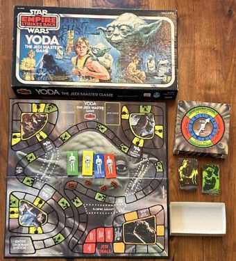Star Wars: Empire Strikes Back, The: Yoda: Jedi Master Game, The  (2-4) board game collectible [Barcode 076281410104] - Main Image 3
