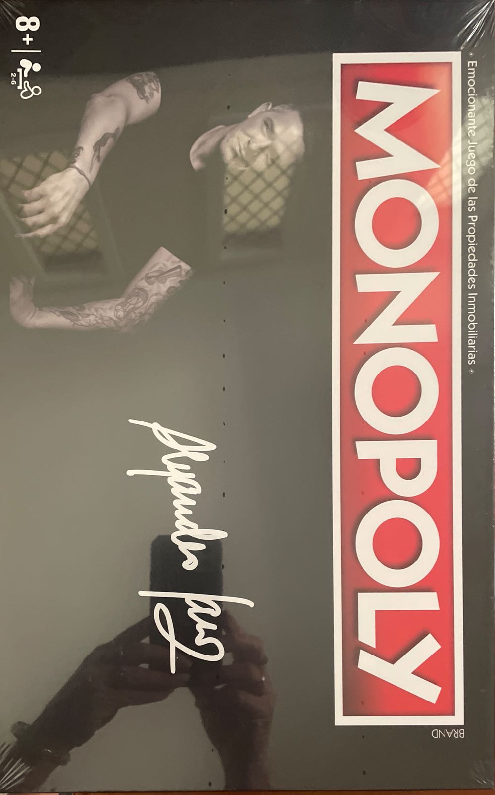 Monopoly Coaster Set Includes 4 Round Ceramic Coasters & Metal Holder