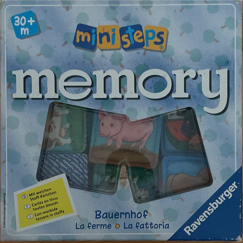 Memory Bauernhof Pexeso  (2-4) board game collectible [Barcode 4005556046195] - Main Image 2