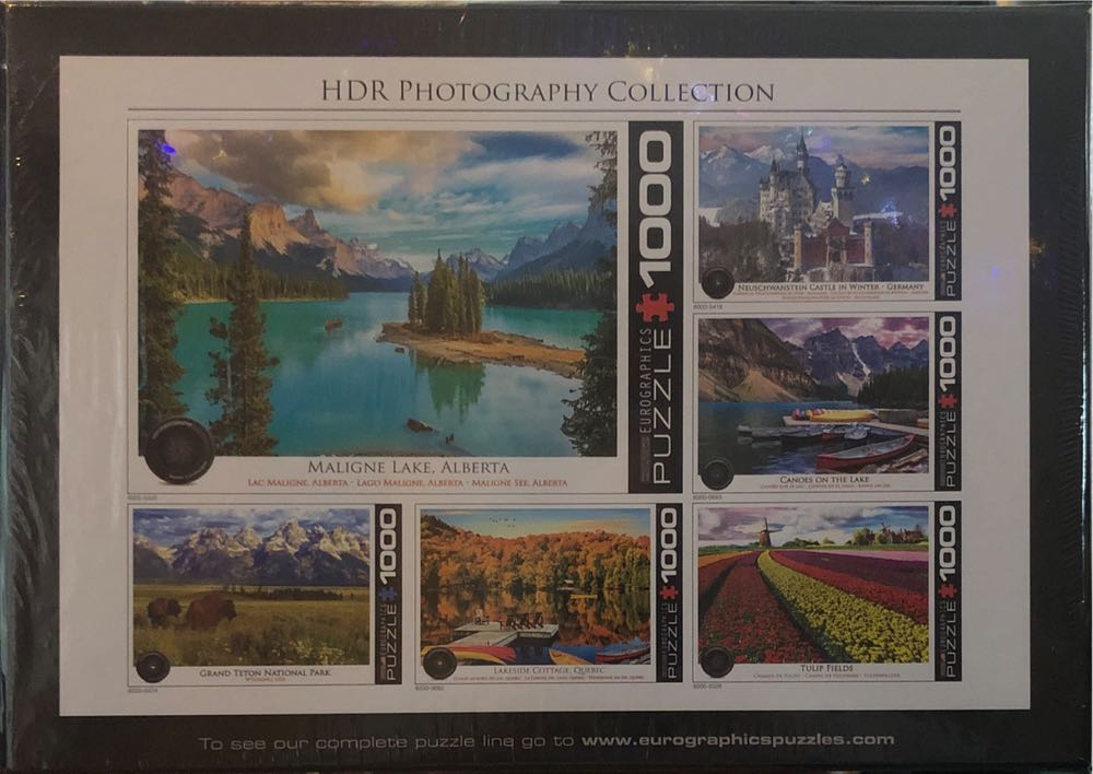 Puzzle (1000) Eurographics Winter Sunrise  board game collectible [Barcode 628136606929] - Main Image 2