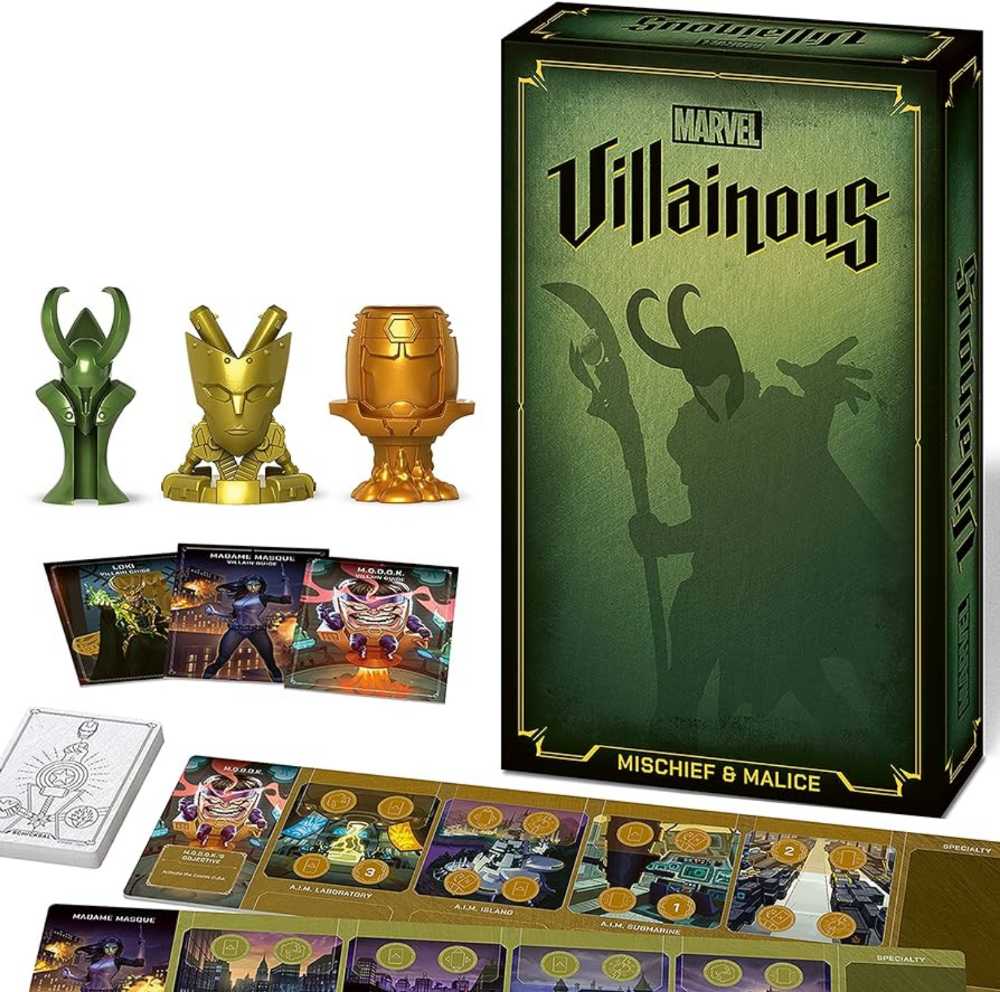 Villainous: Mischief & Malice  (2-4) board game collectible [Barcode 810558019122] - Main Image 3