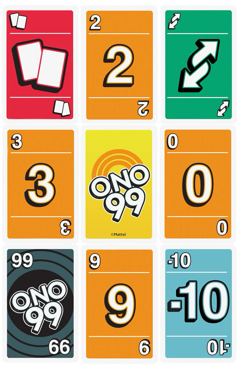 Ono 99  (2-6) board game collectible [Barcode 194735070671] - Main Image 3