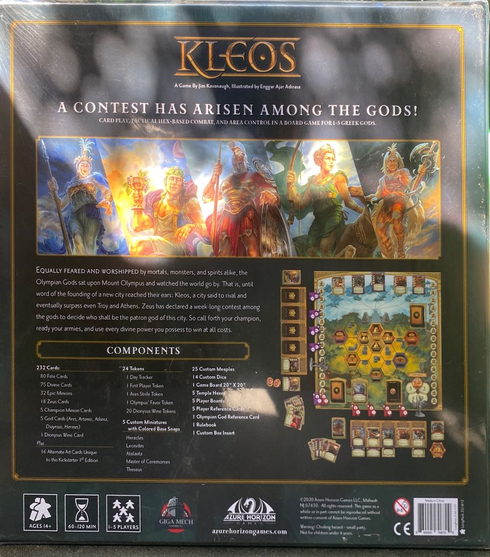 Kleos  board game collectible - Main Image 2