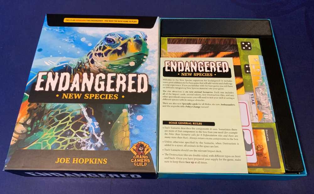 Endangered: New Species - KS Naturalist Pledge  (1-5) board game collectible - Main Image 2