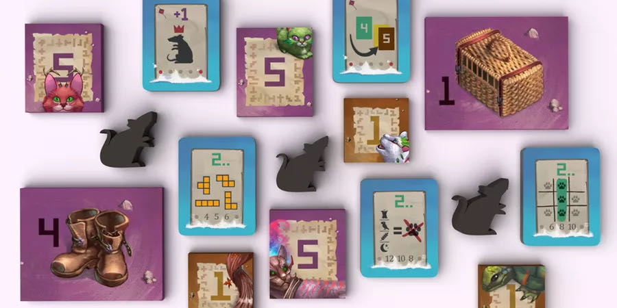 The Isle of Cats: Kittens + Beasts (Expansion)  (1-6) board game collectible [Barcode 5060716750168] - Main Image 3