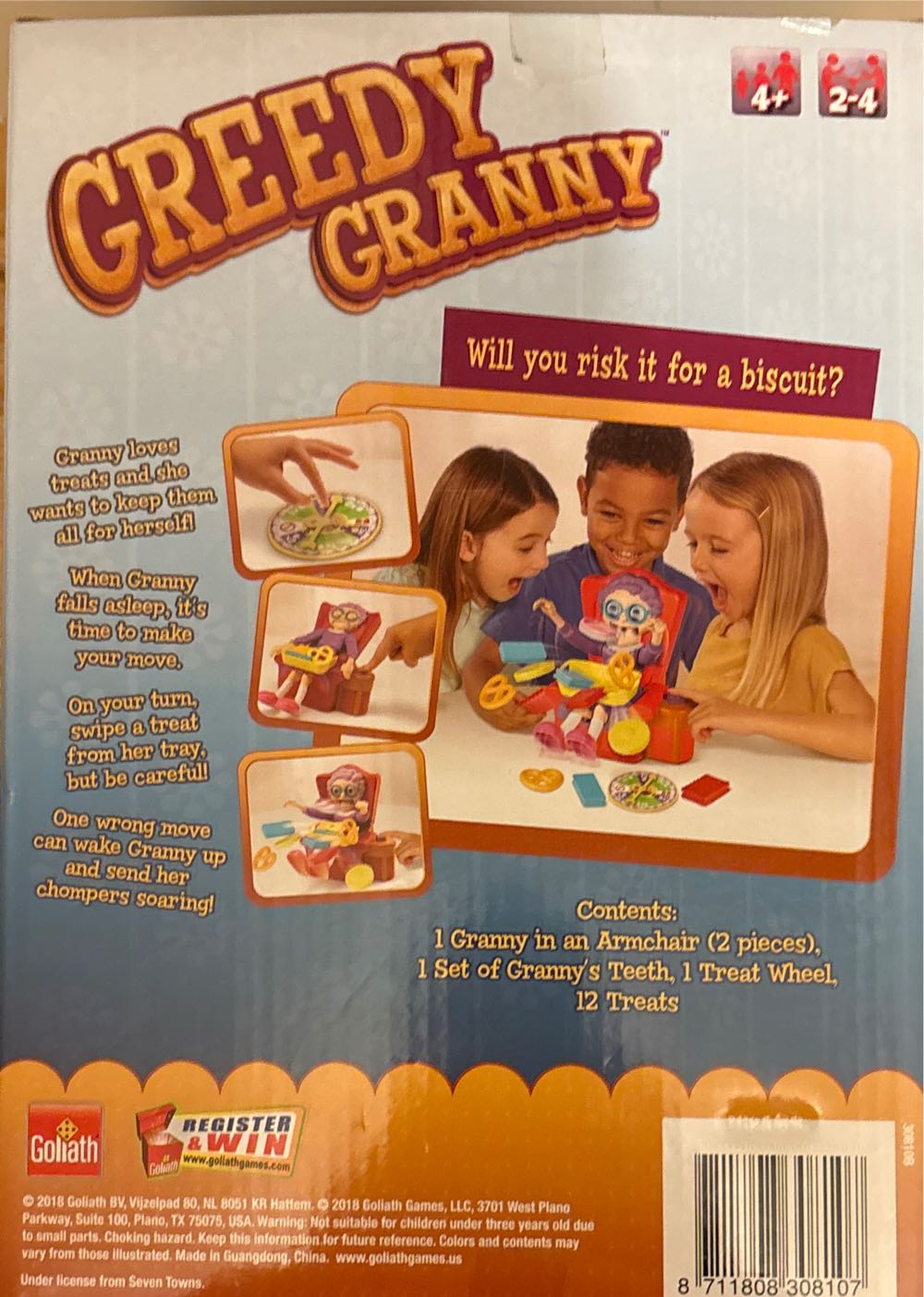 Greedy Granny  (2-4) board game collectible [Barcode 8711808308107] - Main Image 2