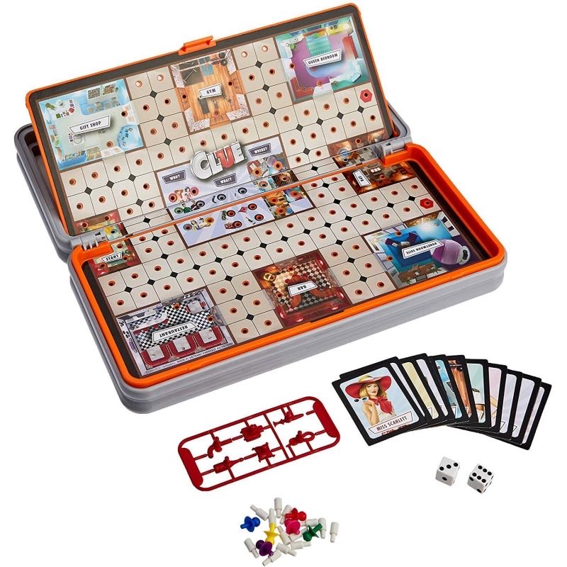 Clue Travel: CLUE® HASBRO SUMMER ROAD TRIP Edition  (3-6) board game collectible [Barcode 630509956234] - Main Image 4