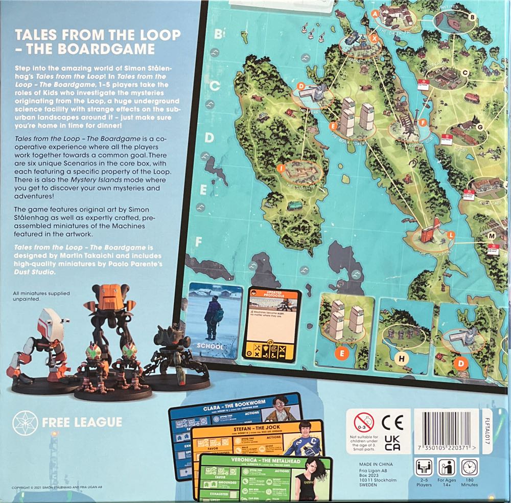Tales from the Loop  (2-5) board game collectible [Barcode 7350105220371] - Main Image 2