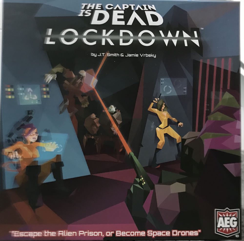 The Captain Is Dead: Lockdown  (2-7) board game collectible [Barcode 729220070180] - Main Image 2