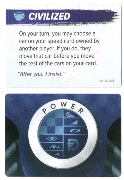 Downforce: Civilized  board game collectible - Main Image 2