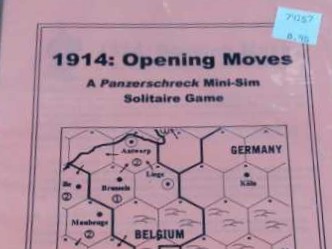 1914 opening Moves  board game collectible - Main Image 1