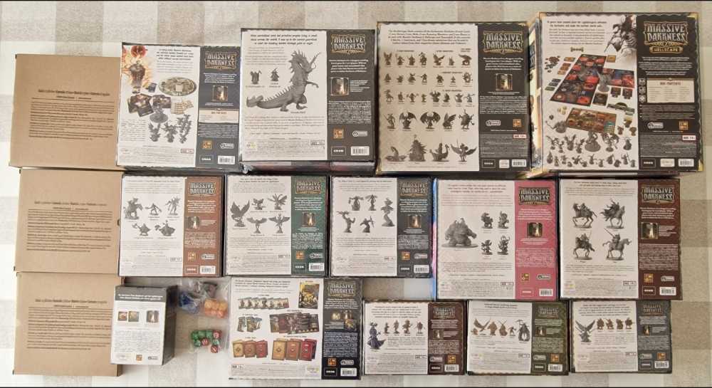 Massive Darkness 2 - Hellscape: Bling All-Pledge  (1-6) board game collectible - Main Image 2