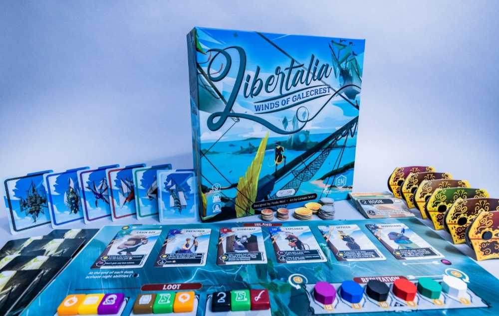 Libertalia: Winds of Galecrest  (1-6) board game collectible [Barcode 787790448952] - Main Image 3