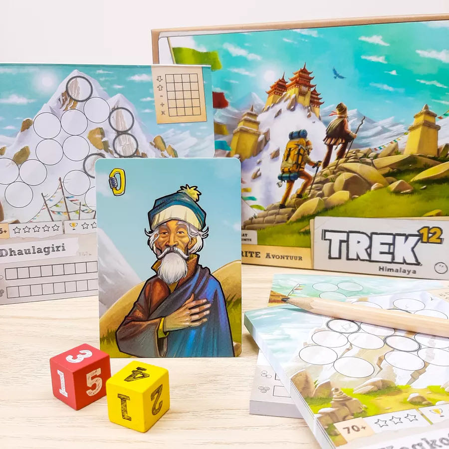TREK 12: Himalaya  (1-50) board game collectible [Barcode 850029278207] - Main Image 3