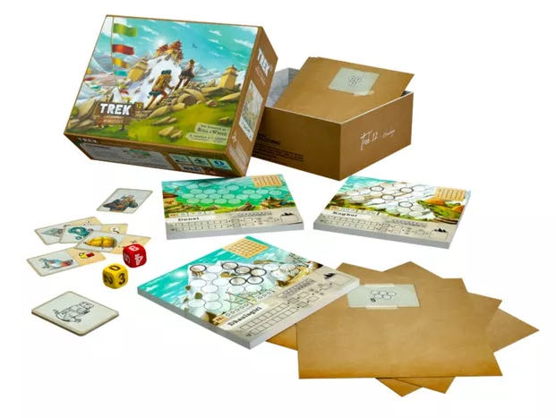TREK 12: Himalaya  (1-50) board game collectible [Barcode 850029278207] - Main Image 4